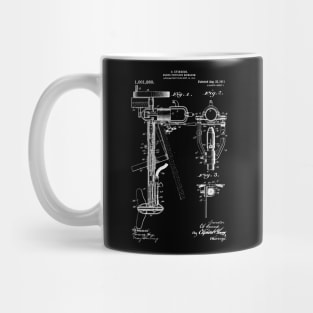 Outboard Motor Patent Marine Propulsion Mechanism 1911 Mug